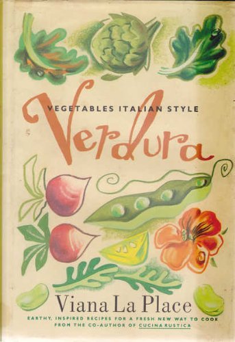 Verdura: Vegetables Italian Style book cover