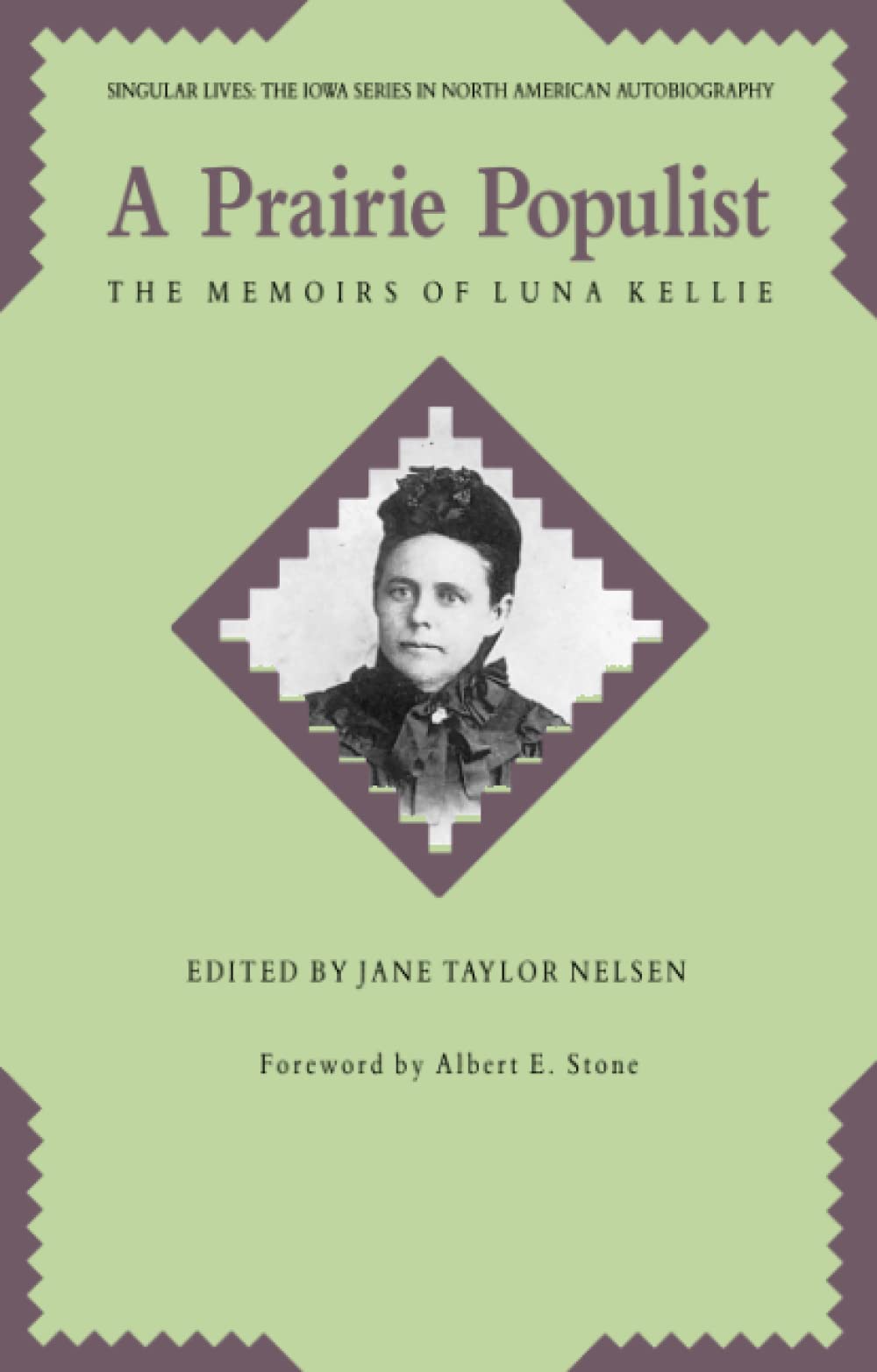 Prairie Populist: The Memoirs of Luna Kellie book cover