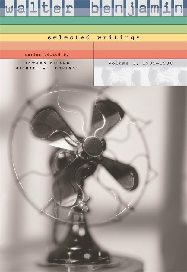 Walter Benjamin: Selected Writings book cover