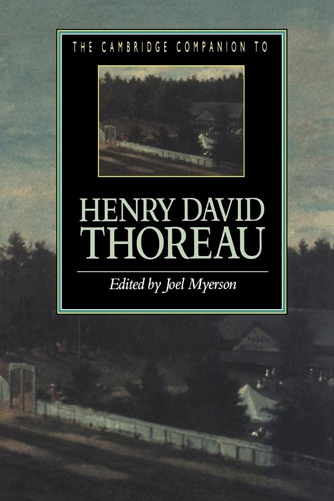 Cambridge Companion to Henry David Thoreau book cover