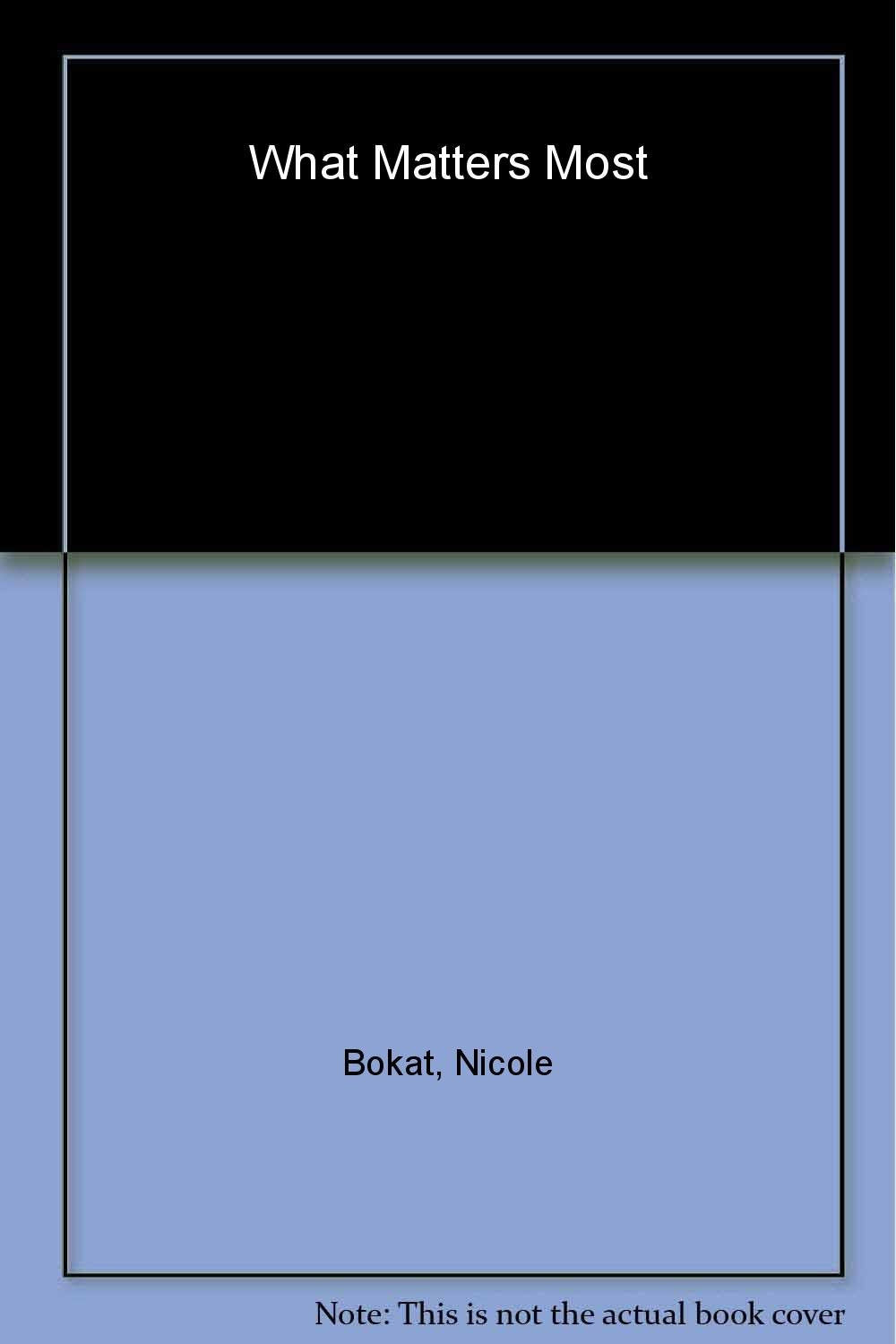 What Matters Most book cover