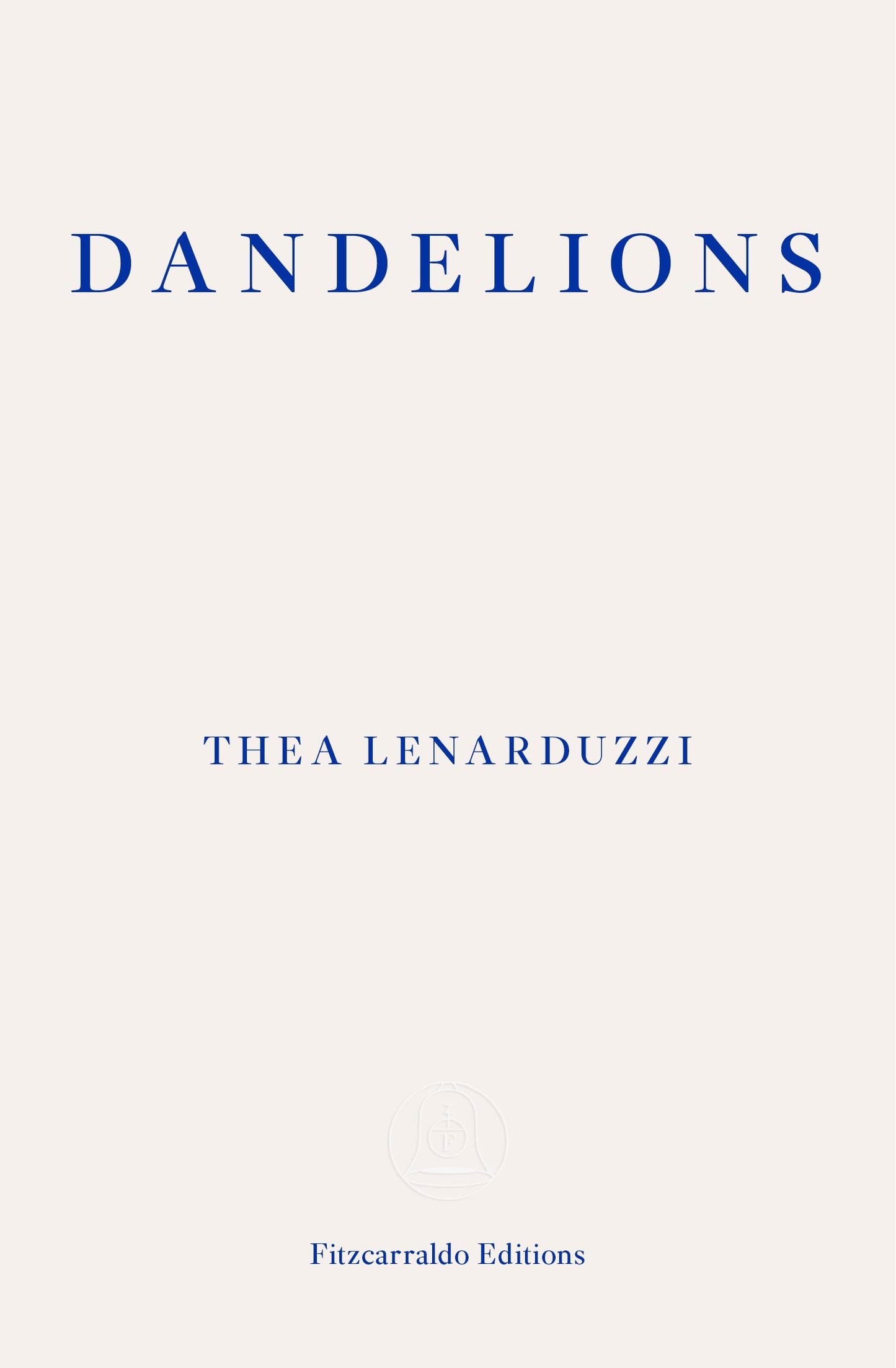 Dandelions book cover