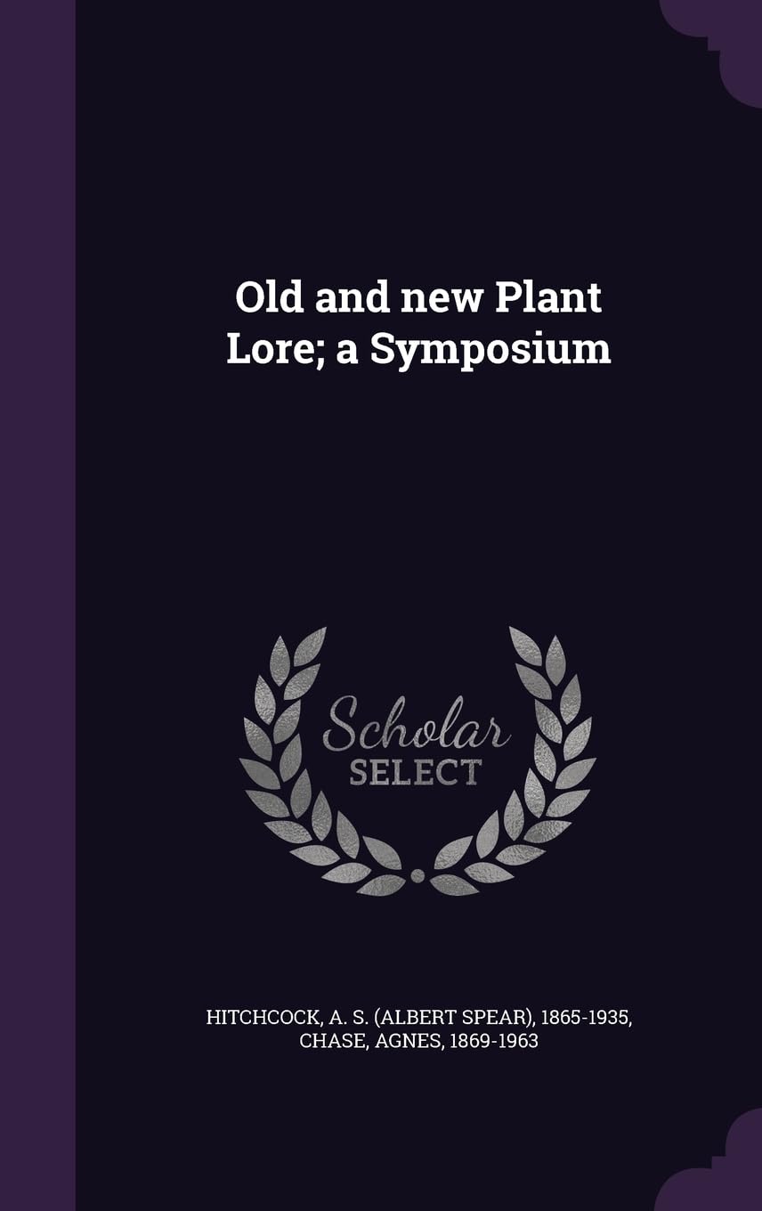 Old and new Plant Lore; a Symposium book cover