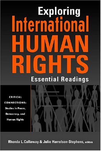 Exploring International Human Rights: Essential Readings book cover