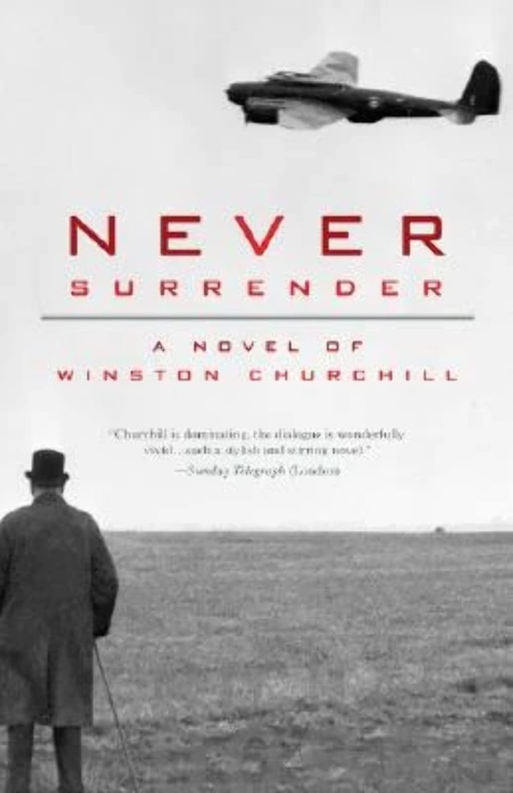 Never Surrender: A Novel of Winston Churchill book cover