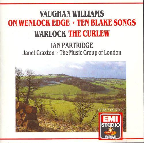 Vaughan Williams: On Wenlock Edge / Ten Blake Songs / Warlock The Curlew book cover