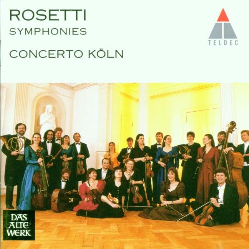 Rosetti: Symphonies (Volume 1) /Concerto Koln book cover