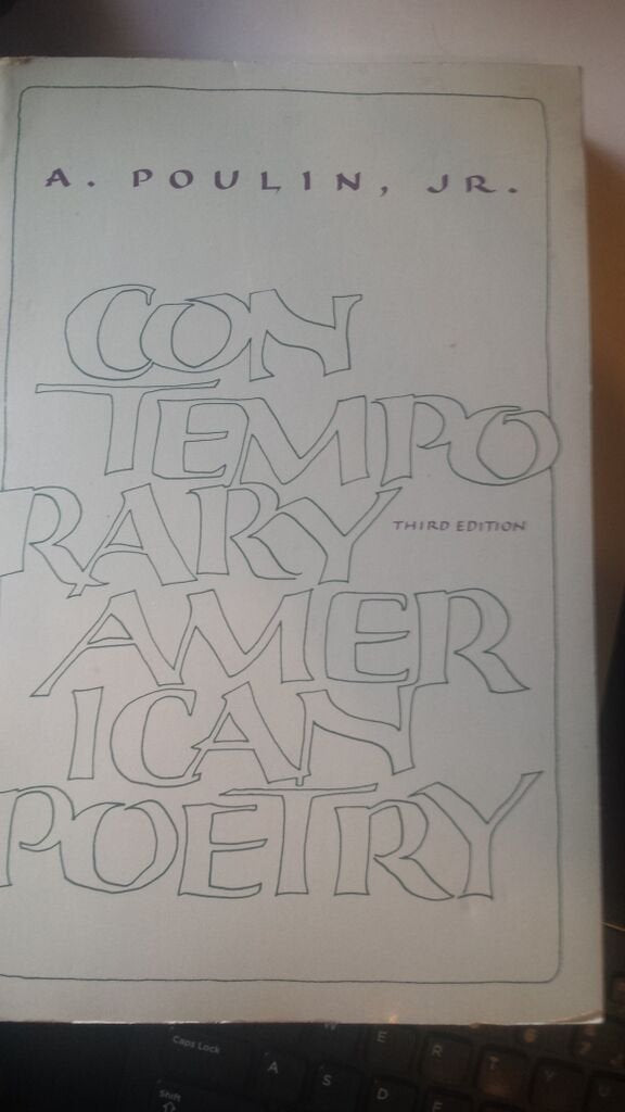 Contemporary American Poetry book cover