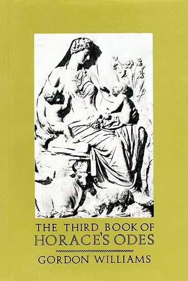 Third Book of Horace's Odes book cover