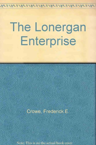 Lonergan Enterprise book cover