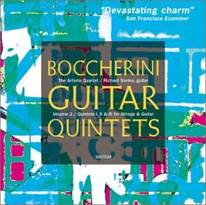 Boccherini: Guitar Quintets, Vol. 2 book cover