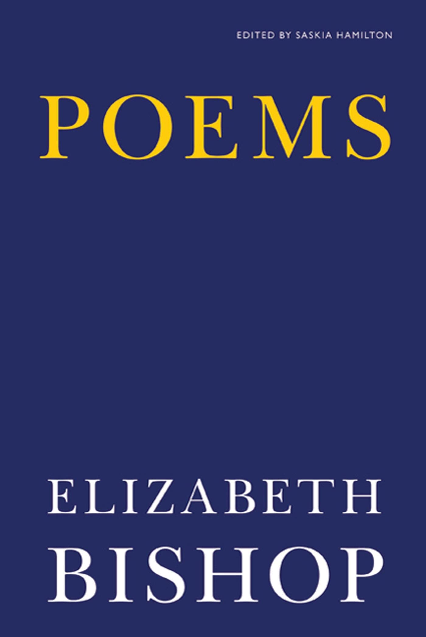 Poems book cover