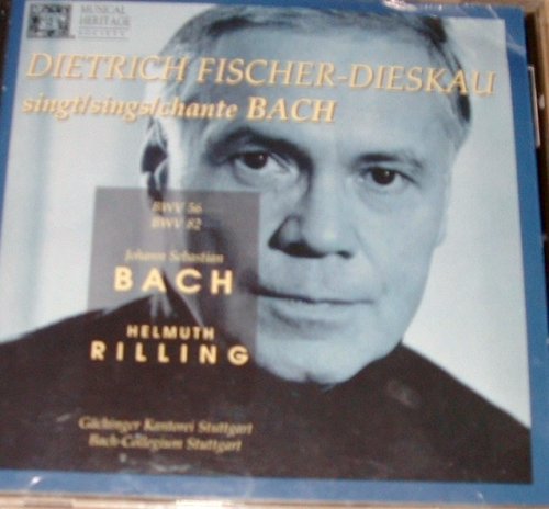 Dietrich Fischer-Dieskau singt/sings/chante Bach book cover