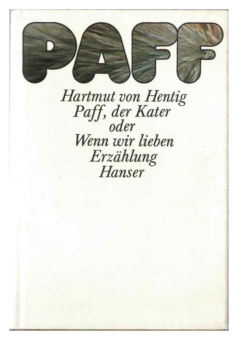Paff, der Kater: Oder, Wenn wir lieben (German Edition) book cover