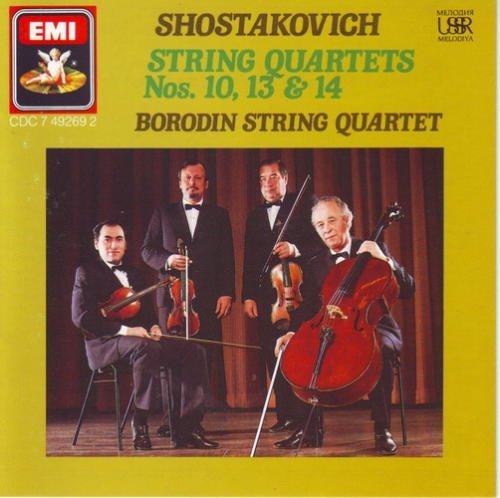 Shostakovich: String Quartets 10, 13 & 14 book cover