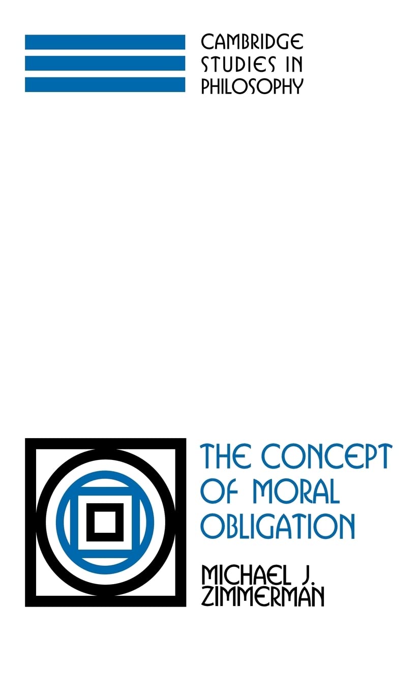 Concept of Moral Obligation book cover