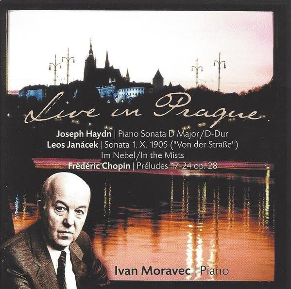 Ivan Moravec: Live in Prague book cover