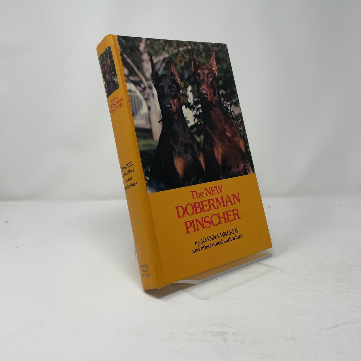 The new Doberman pinscher book cover