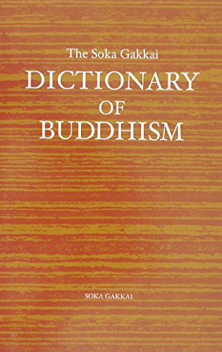 The Soka Gakkai Dictionary on Buddhism book cover