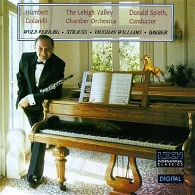 Barber: Canzonetta for Oboe and String Orchestra/Strauss: Concerto for Oboe and Small Orchestra/Wolf-Ferrari: Idillio book cover