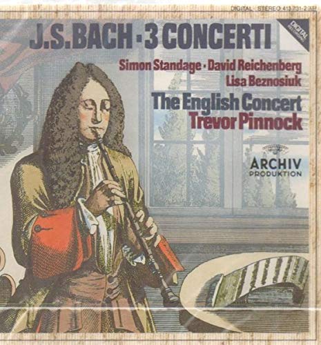 J. S. Bach 3 Concerti book cover