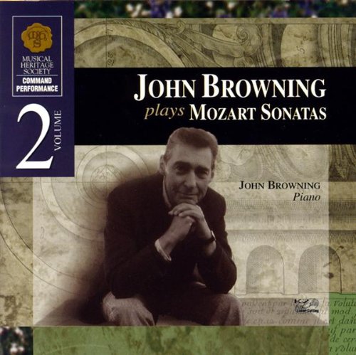 John Browning Plays Mozart Sonatas, Vol. 2 book cover