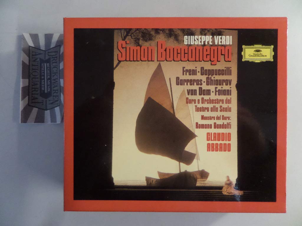 Verdi: Simon Boccanegra book cover