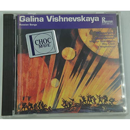 Galina Vishnevskaya: Russian Songs book cover