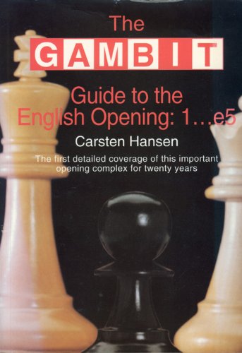 Gambit Guide to the English Opening: 1...e5 book cover