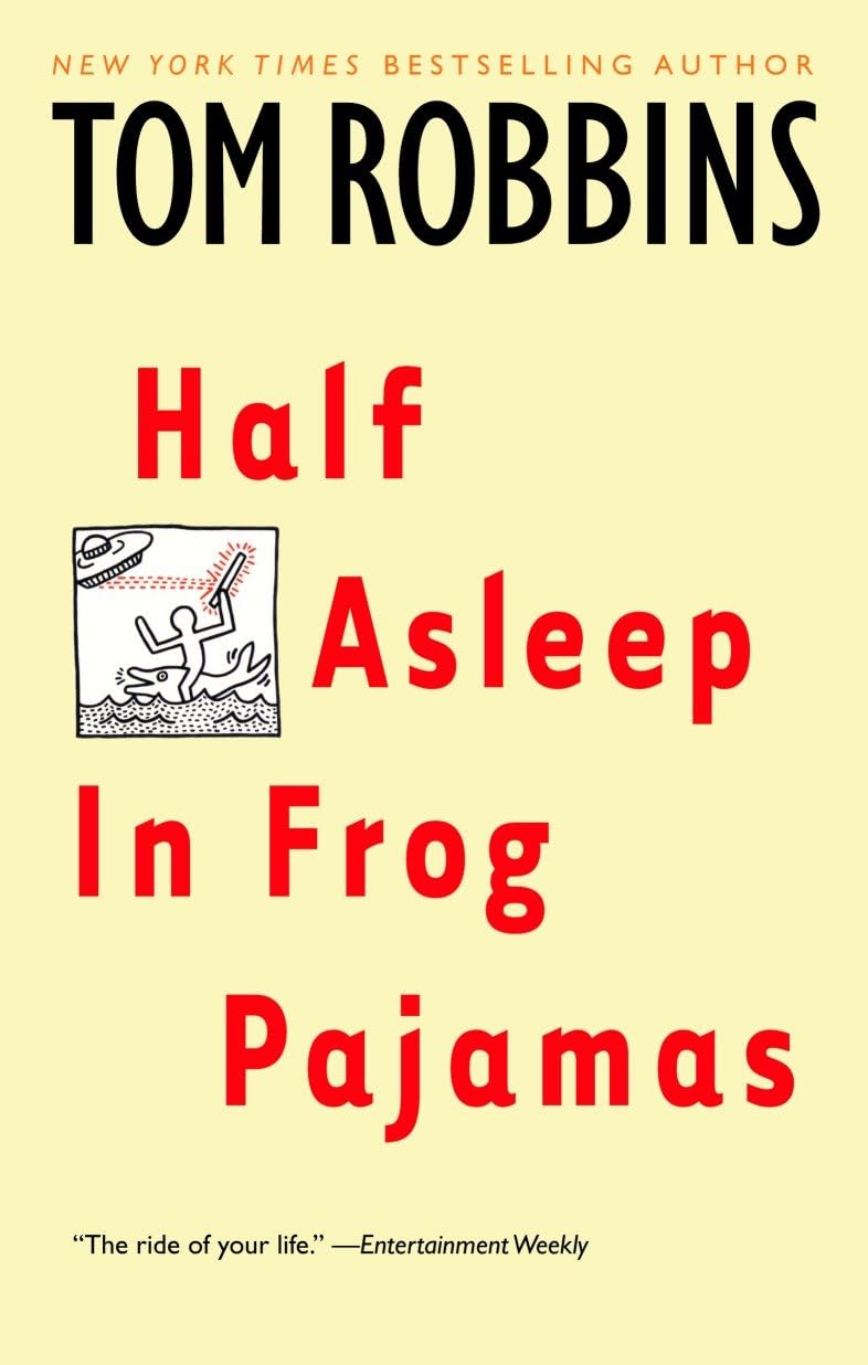 Half Asleep in Frog Pajamas book cover
