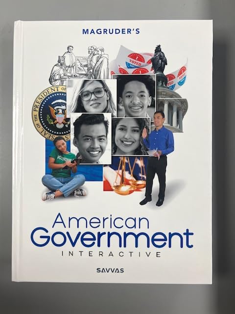 Magruder's American Government Interactive 2023 Student Edition Grades 9/12