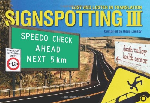 Signspotting III: Lost and Loster in Translation book cover