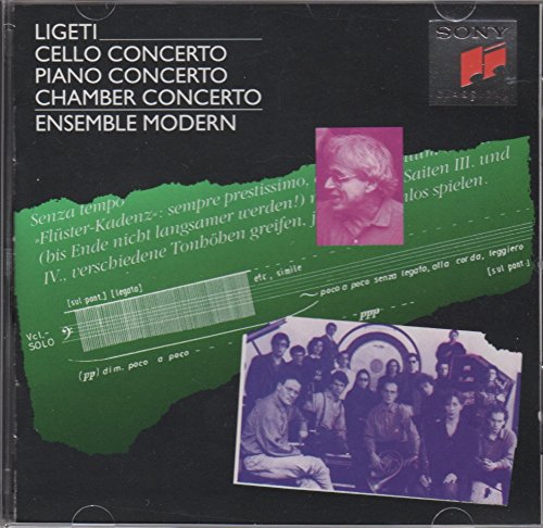 György Ligeti: Cello Concerto / Piano Concerto / Chamber Concerto for 13 Instrumentalists book cover