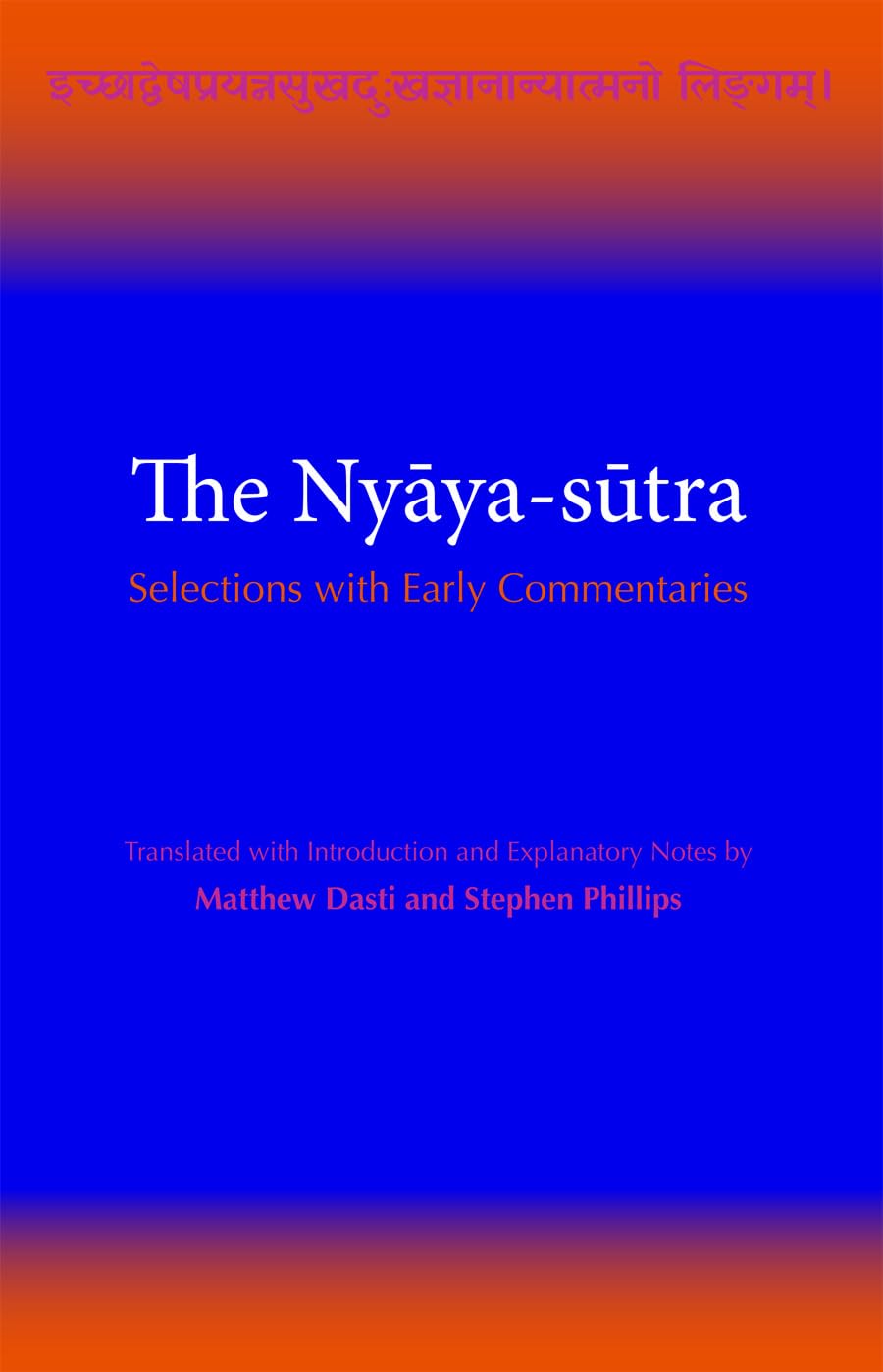 Nyaya-Sutra: Selections with Early Commentaries book cover
