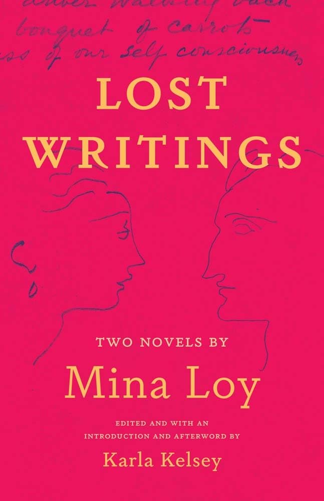 Lost Writings: Two Novels by Mina Loy book cover
