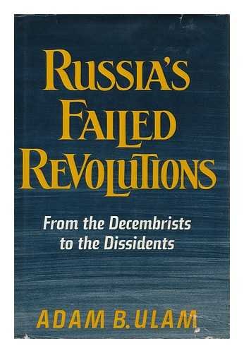 Russia's Failed Revolutions book cover