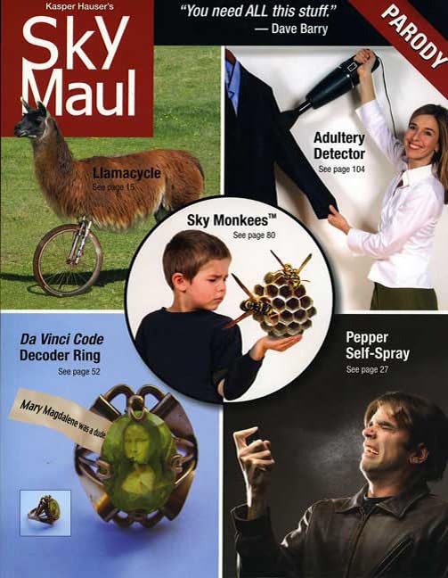 Skymaul: The Unauthorized Catalog Parody: Happy Crap You Can Buy from a Plane book cover