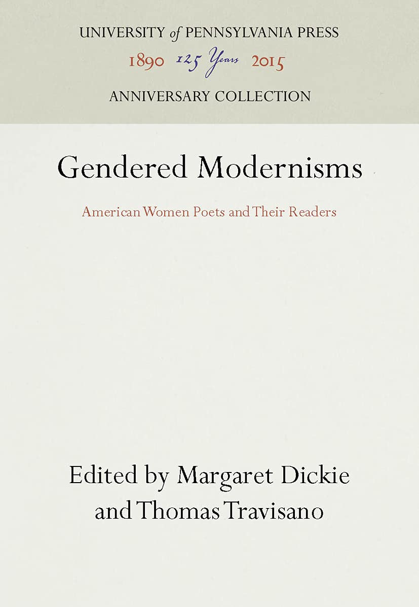 Gendered Modernisms: American Women Poets and Their Readers book cover