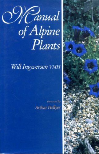 Manual of Alpine Plants book cover