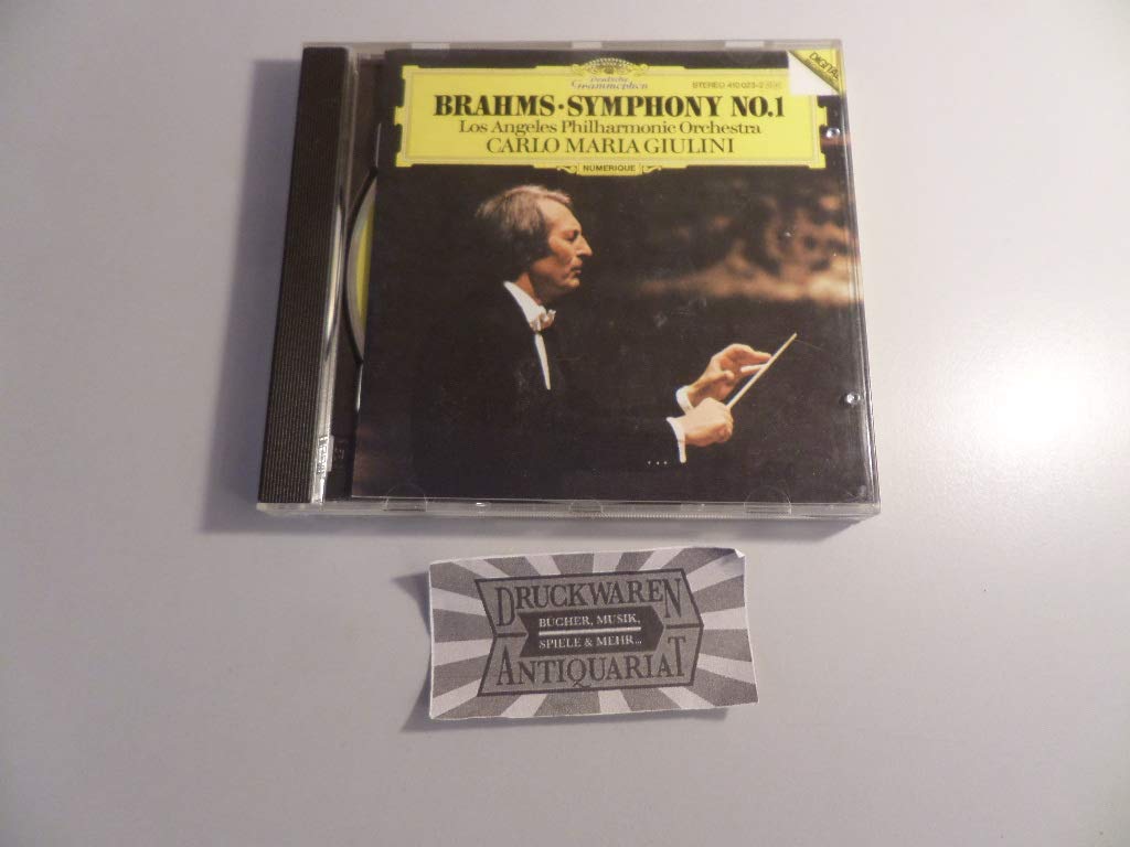 Brahms: Symphony No. 1 book cover