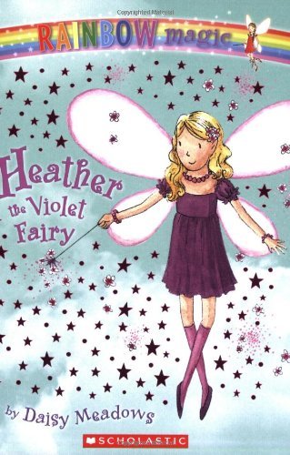 Heather the Violet Fairy (Rainbow Magic #7) book cover