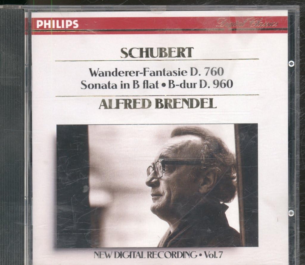 Schubert: Wanderer Fantasy / Piano Sonata no. 21 in B flat, D.960 ~ Brendel book cover