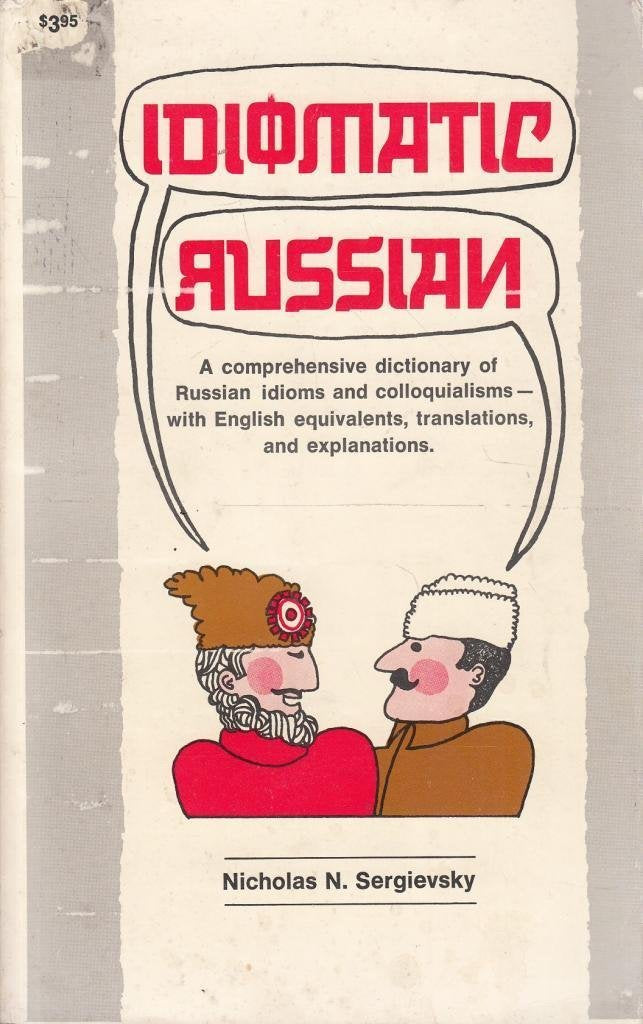 Idiomatic Russian, book cover