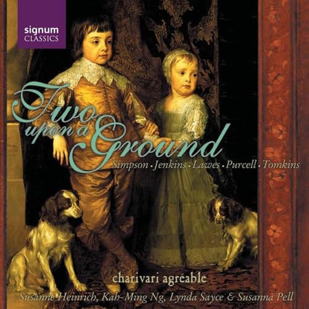 Two Upon a Ground: Duets & Divisions for 2 Viols book cover