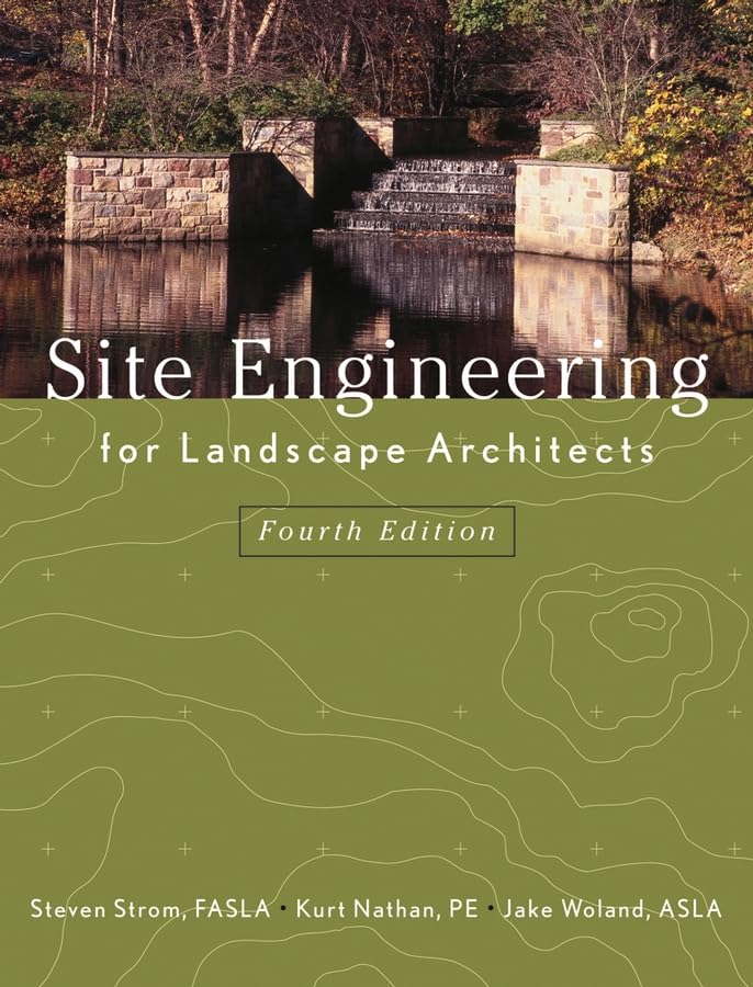 Site Engineering for Landscape Architects (Revised) book cover
