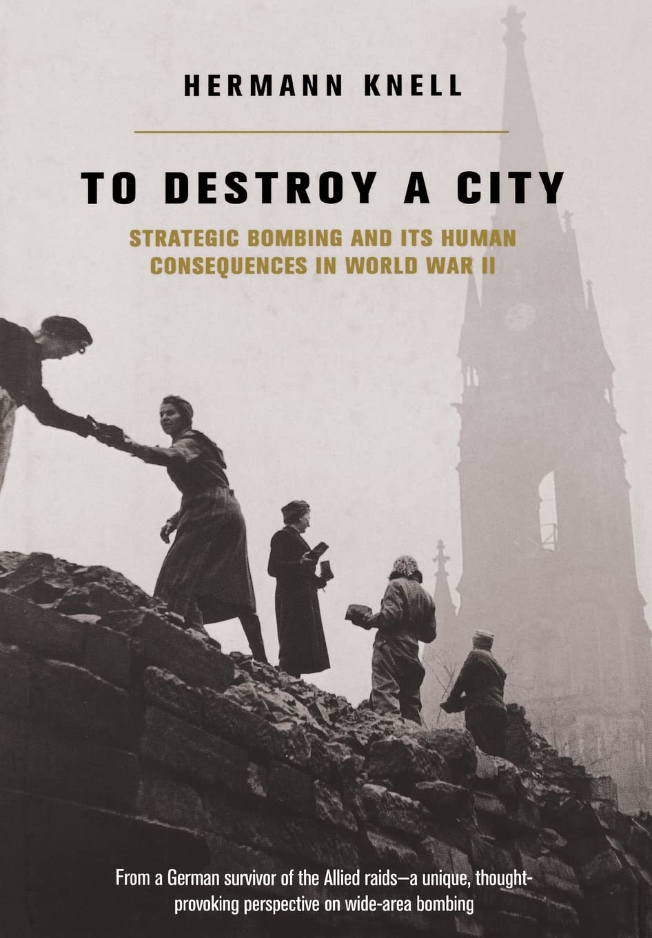 To Destroy a City: Strategic Bombing and Its Human Consequences in World War 2 book cover