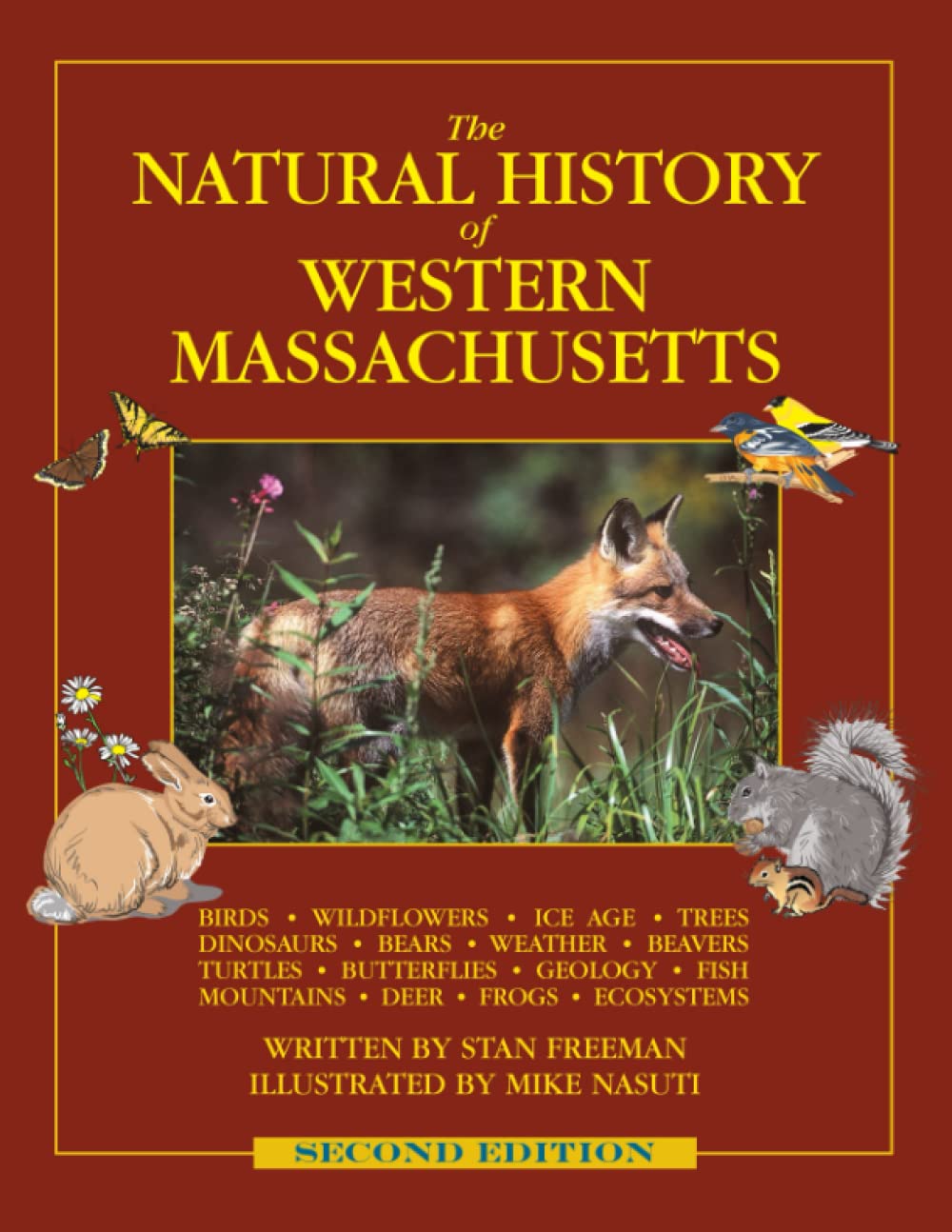 Natural History of Western Massachusetts: Second edition (Revised, Up-To-Date Version of Our 2007 Version) book cover
