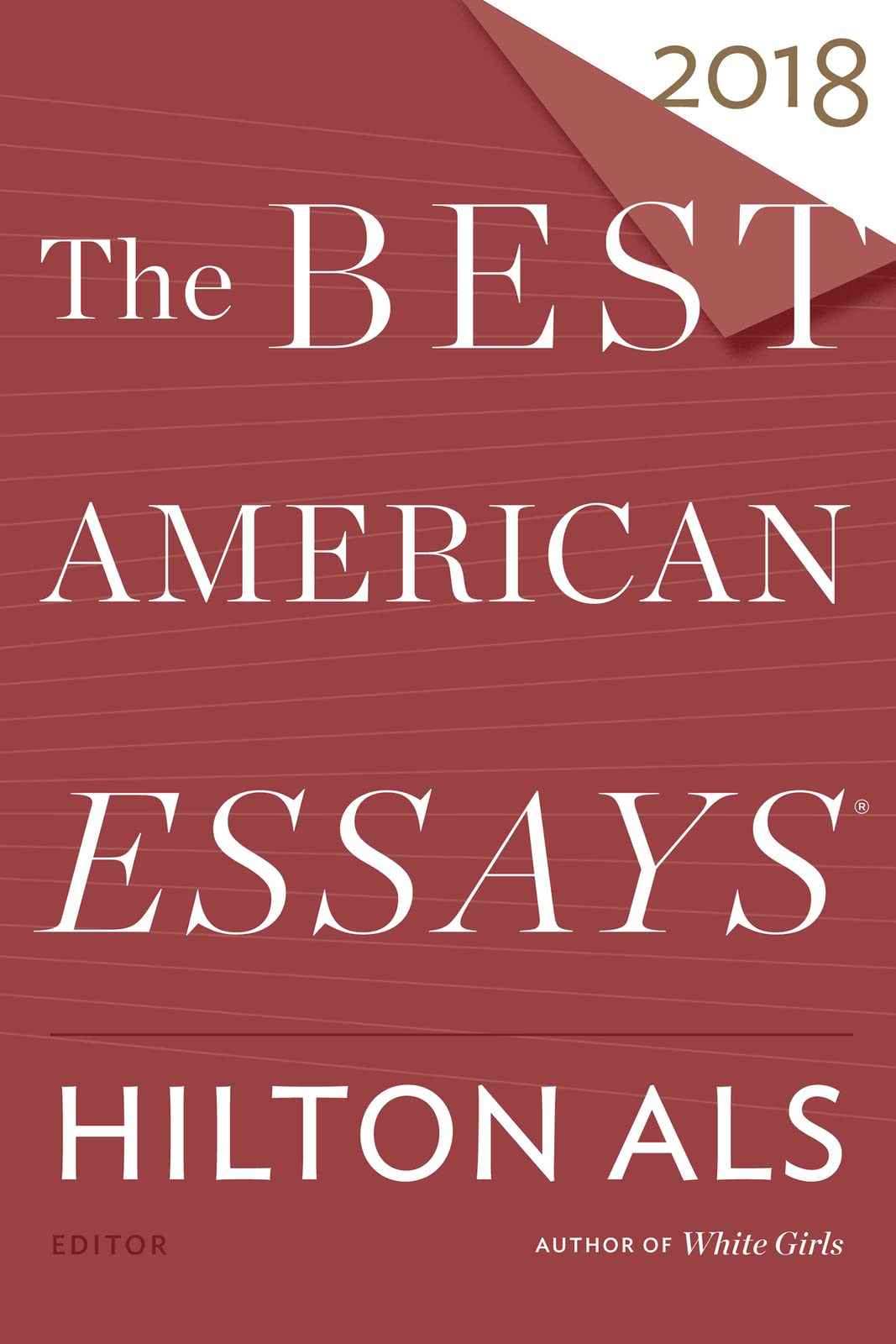 Best American Essays 2018 book cover