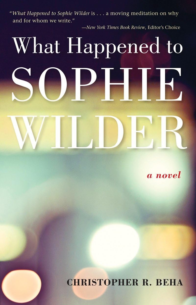 What Happened to Sophie Wilder book cover