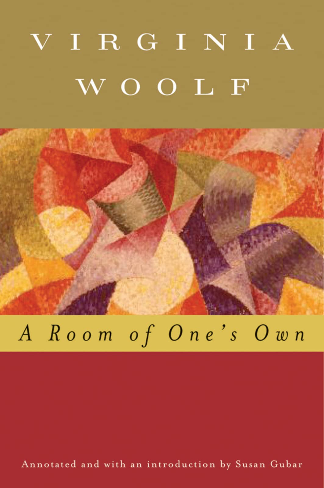 Room of One's Own (Annotated): The Virginia Woolf Library Annotated Edition book cover